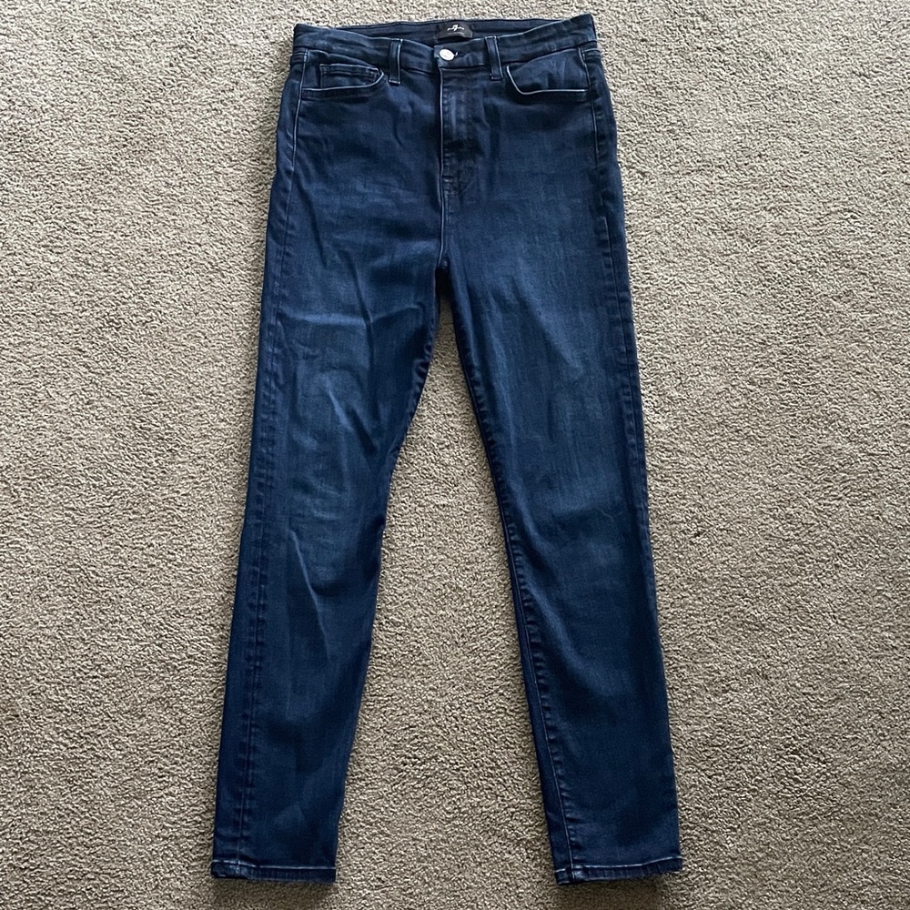 7 For All Mankind, skinny jeans size 30